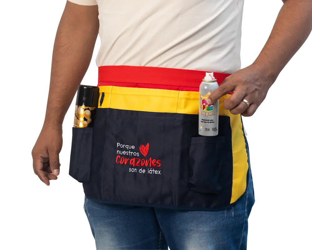 DELANTAL DE BOLIGLOBOS 